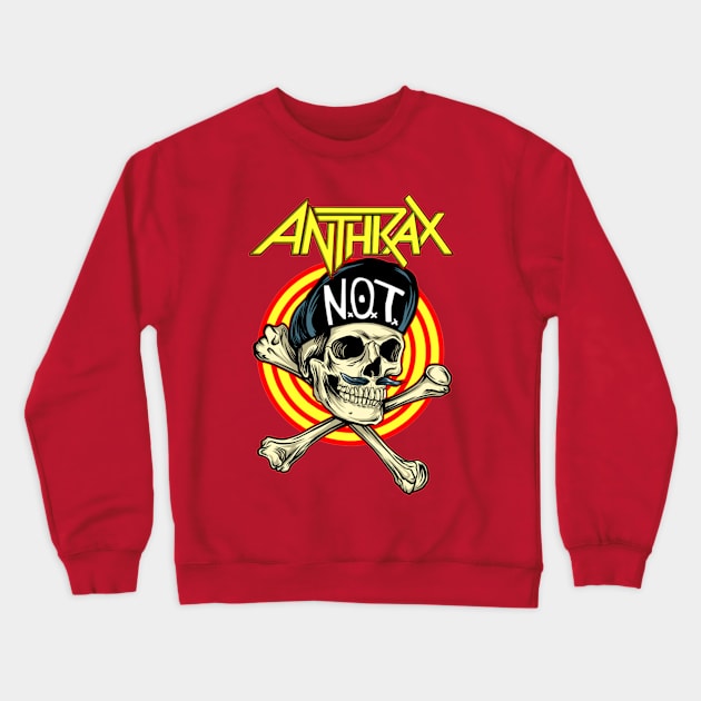 Anti metal//12 Crewneck Sweatshirt by Contractor Secrets